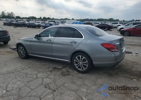 2015 Mercedes-Benz C 300 4Matic from USA, damaged, VIN 55SWF4KB8FU089940